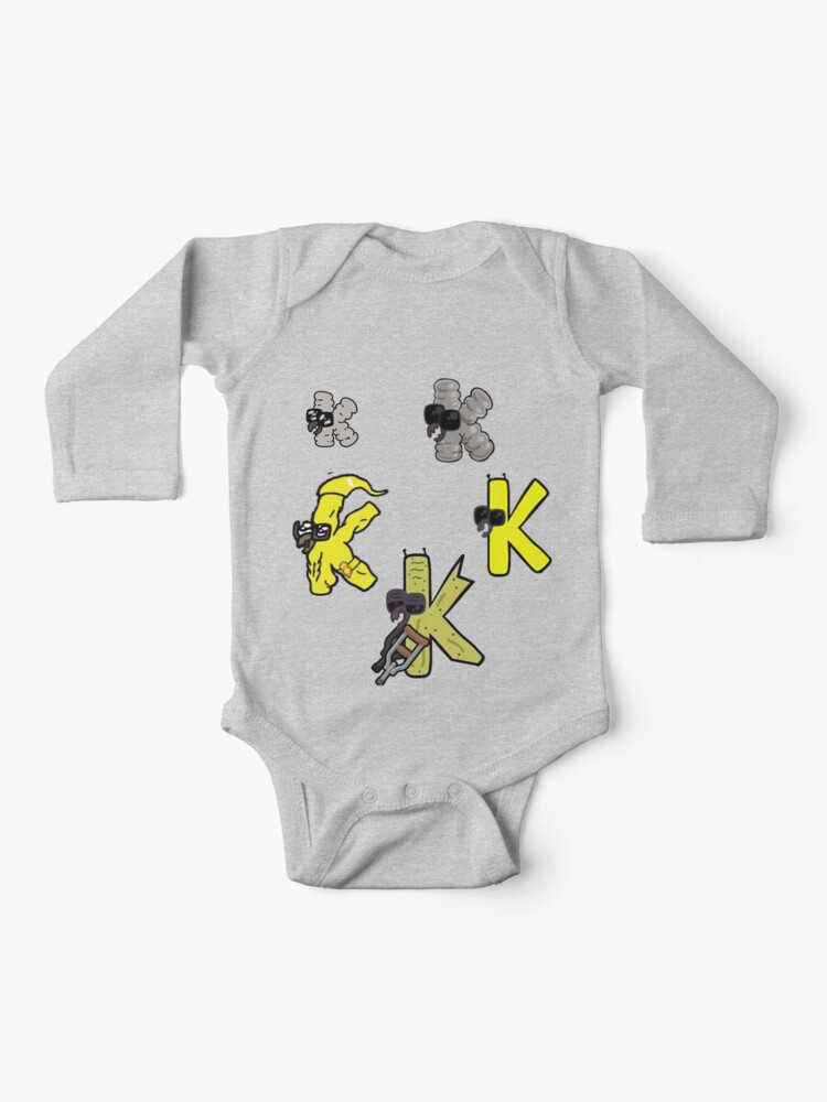 Alphabet Lore k Active Baby One-Piece for Sale by YupItsTrashe