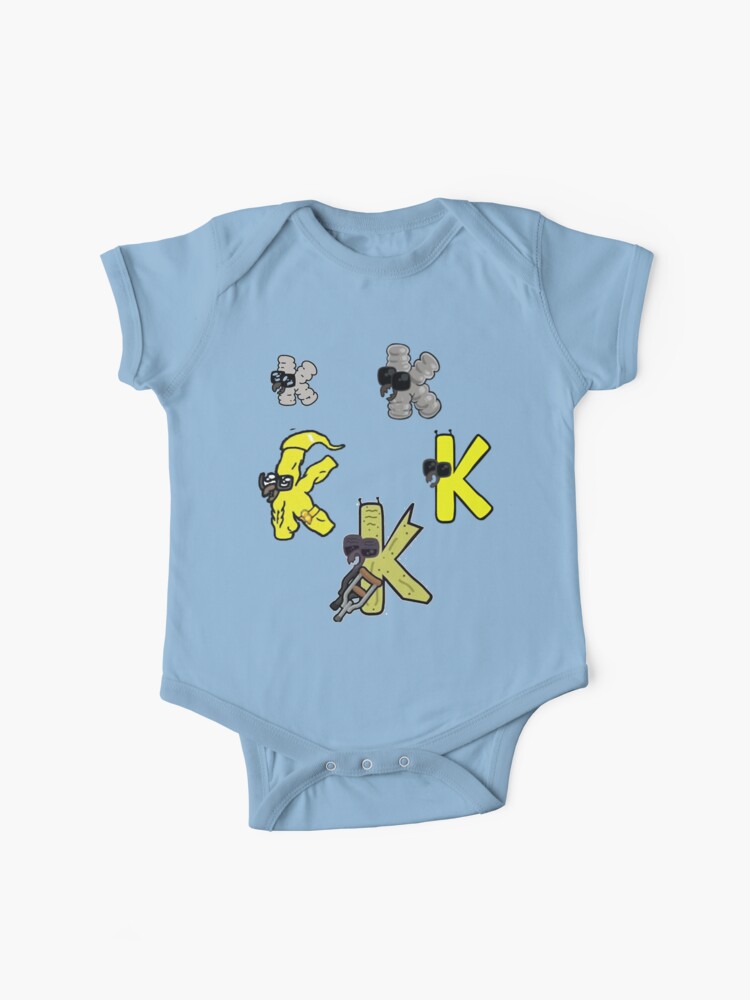 Alphabet Lore k Active Baby One-Piece for Sale by YupItsTrashe