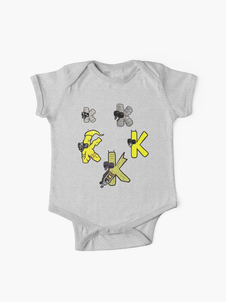 Alphabet Lore k Active Baby One-Piece for Sale by YupItsTrashe