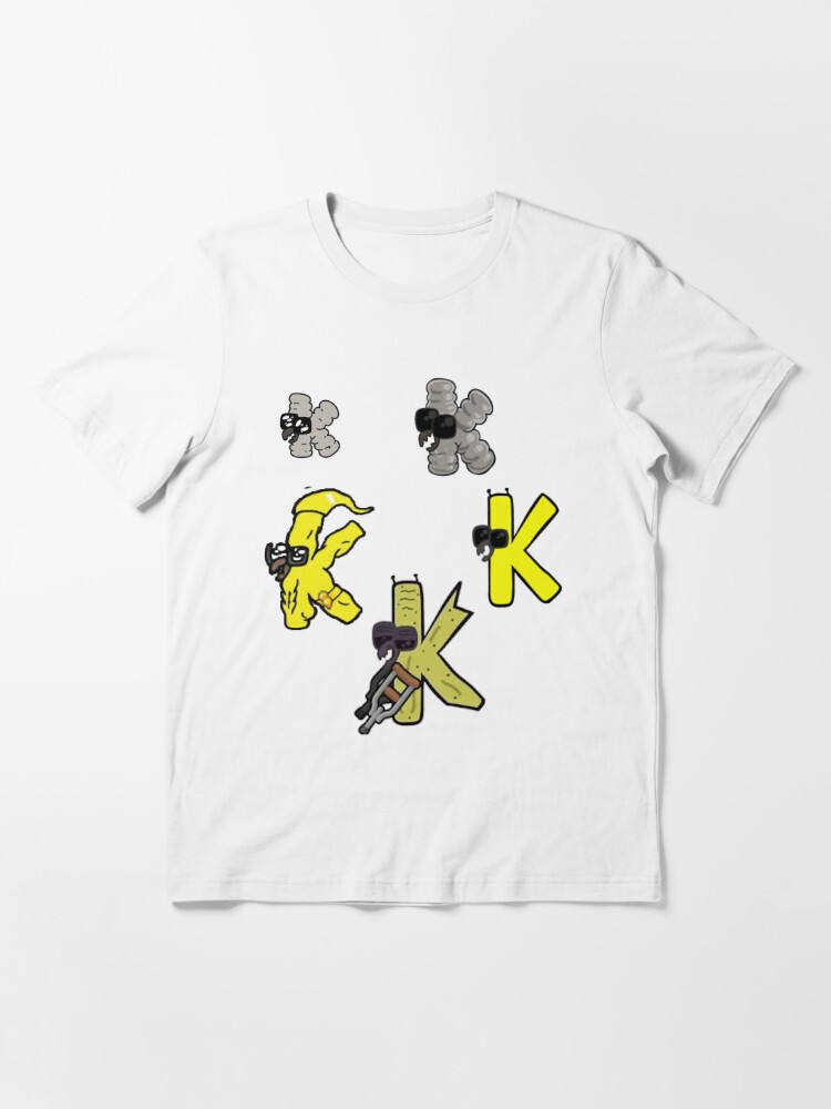  Emotion Letter K Alphabet Lore For Boys, Girls T-Shirt
