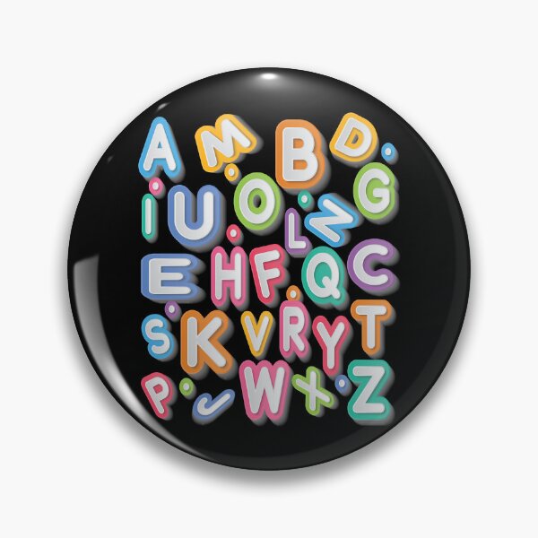 Alphabet Lore Pin for Sale by YupItsTrashe