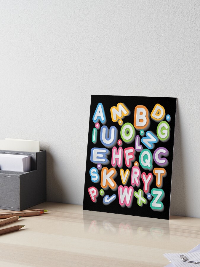 alphabet lore lore alphabet lore colors Photographic Print for Sale by  YupItsTrashe