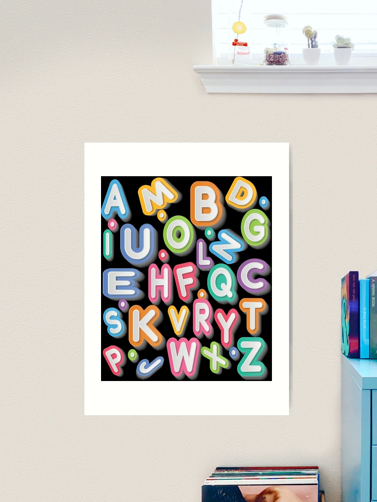 Alphabet Background, Alphabet Lore X, Wall Cloth, Backdrops