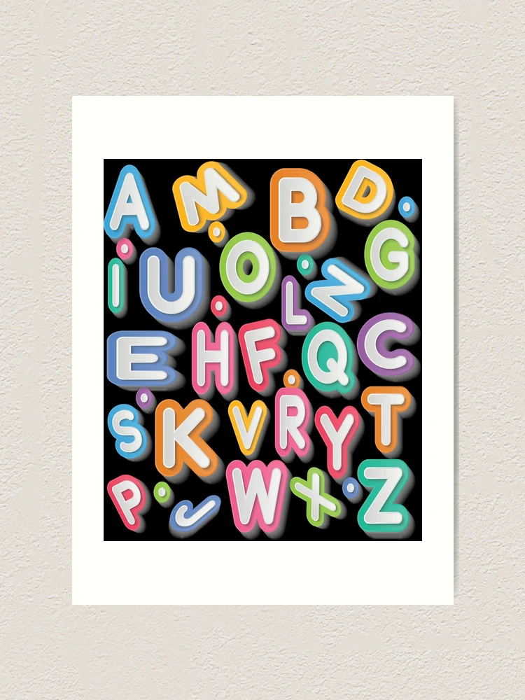 Alphabet Lore a to z Metal Print for Sale by YupItsTrashe