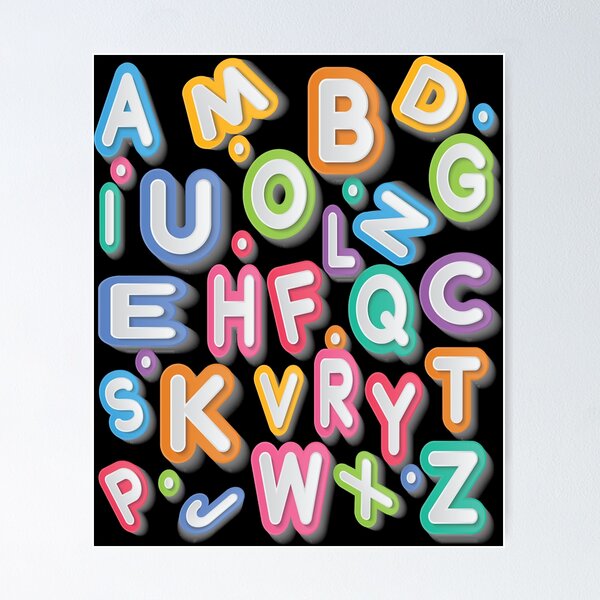 Emotion Letter A Alphabet Lore, Angry Latter Alphabet Lore Art Board Print  for Sale by zackup