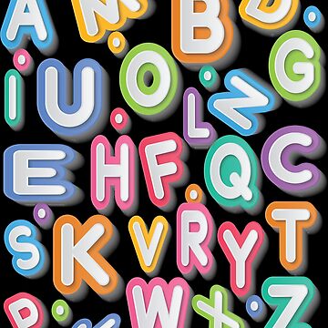 Alphabet Lore letters | Individual PNG Lore Letters | Hand drawn | digital  download