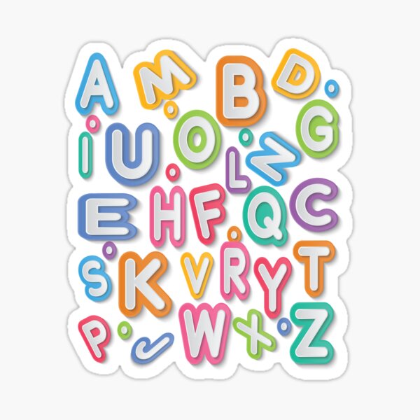 Alphabet Lore Series Sticker for Sale by Ezz-Design