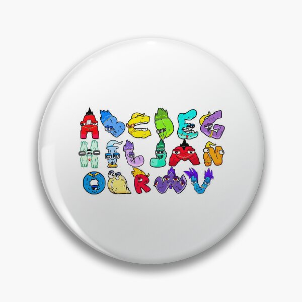 Alphabet Lore Pins and Buttons for Sale