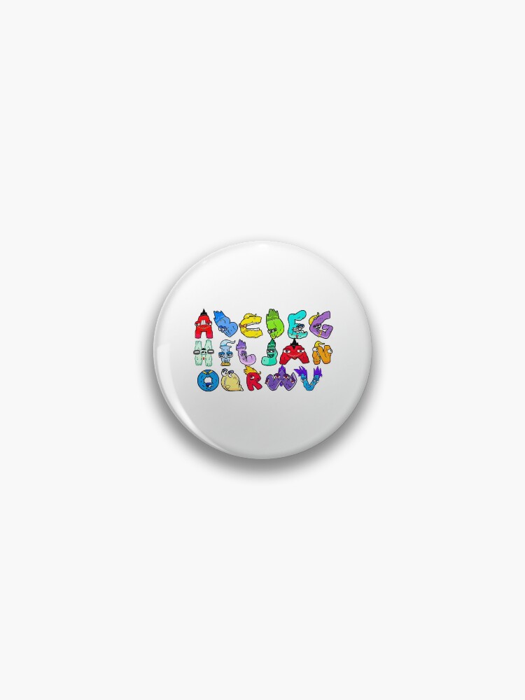 Alphabet Lore Pins and Buttons for Sale