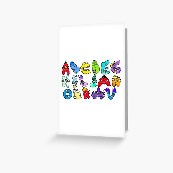 Zombie Q - Alphabet Lore Greeting Card for Sale by ngness