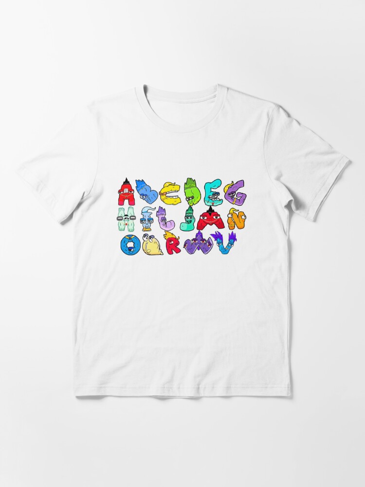 Abc Letter Alphabet Lore Unisex T-Shirt - Teeruto