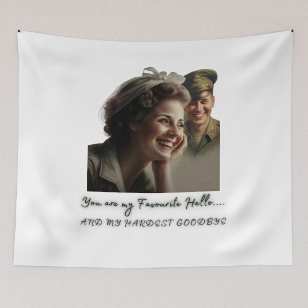 Item preview, You are My Favourite Hello, Military Husband designed and sold by Gamicnum.