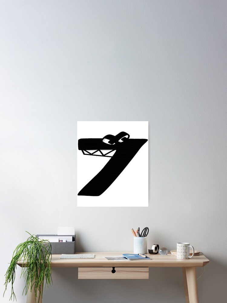 number lore 7 Poster for Sale by YupItsTrashe