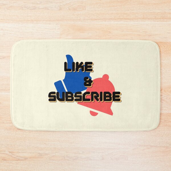 Item preview, Like & Subscribe designed and sold by VirtualFaries.