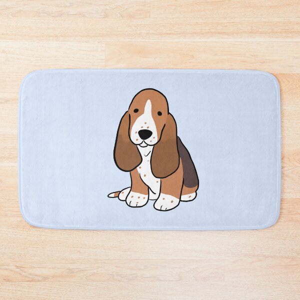 Item preview, basset hound cute illustration  designed and sold by Yarafantasyart.