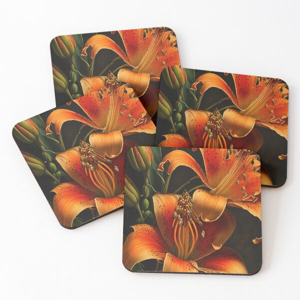 Item preview, Tiger Lily Flowers designed and sold by Vanover Designs.