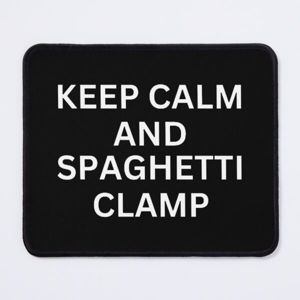 Item preview, Keep Calm And Spaghetti Clamp  designed and sold by mystylecorner.