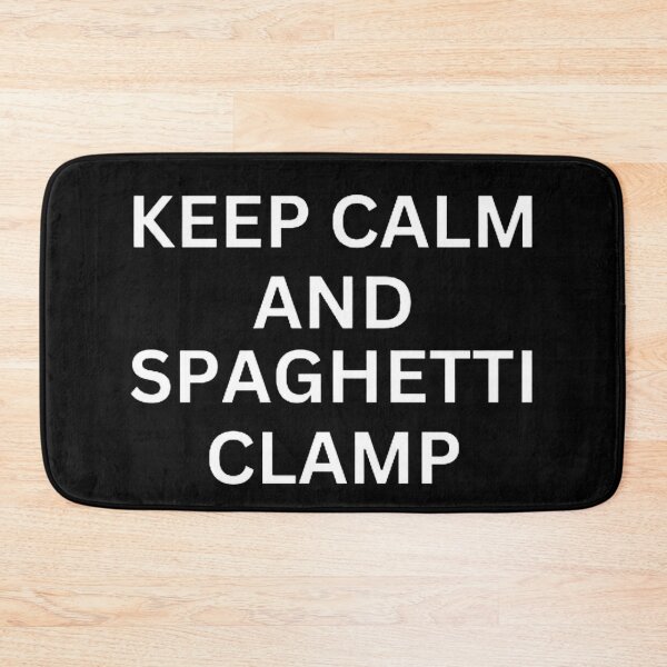 Item preview, Keep Calm And Spaghetti Clamp  designed and sold by mystylecorner.