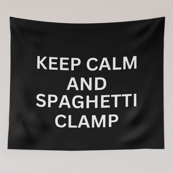 Item preview, Keep Calm And Spaghetti Clamp  designed and sold by mystylecorner.