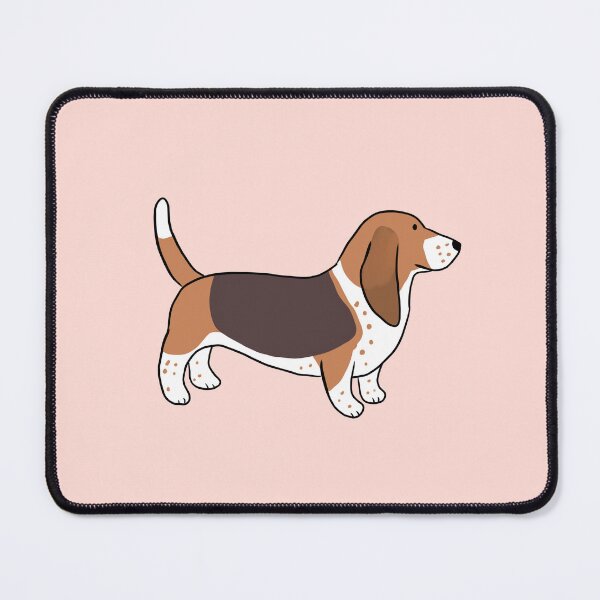 Item preview, basset hound cute illustration  designed and sold by Yarafantasyart.