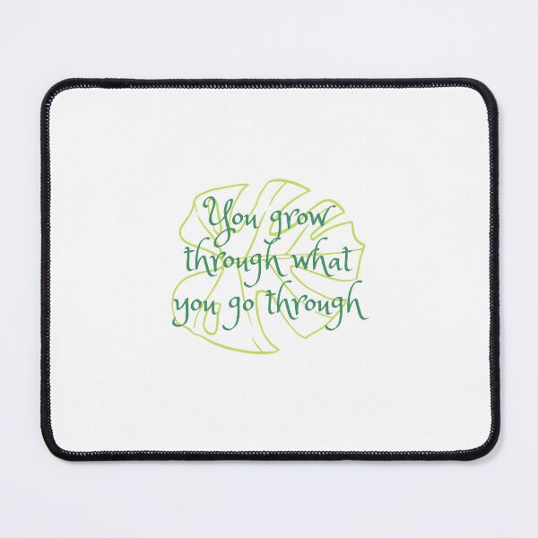 Item preview, You grow through what you go through sticker designed and sold by Mileahy.