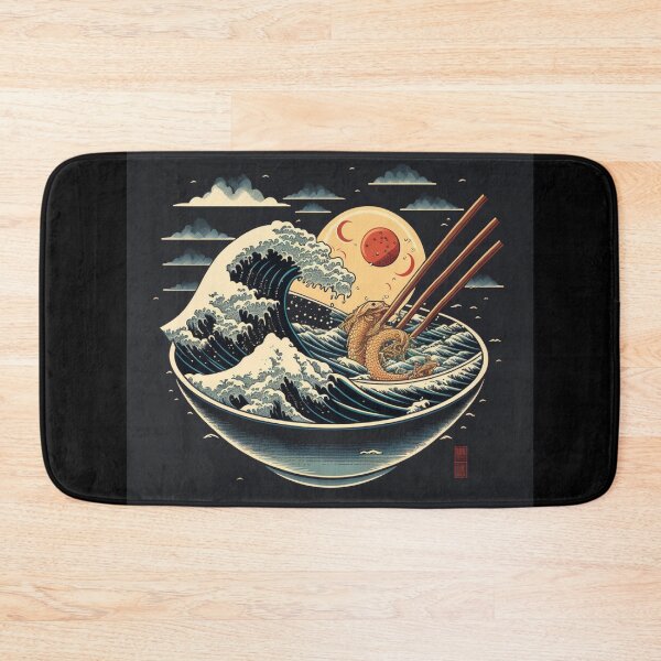 Item preview, The Great Ramen off Kanagawa designed and sold by Mohamedprf.
