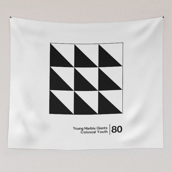 Item preview, Young Marble Giants  - Original Minimal Style Artwork  designed and sold by Saudade--.