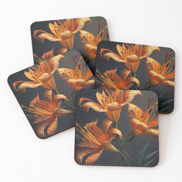 Item preview, Tiger Lily Flowers designed and sold by Vanover Designs.