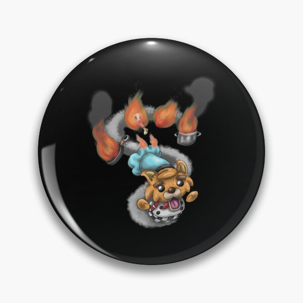 Item preview, Overcooked Cat Chef chaos designed and sold by HyperCultes.