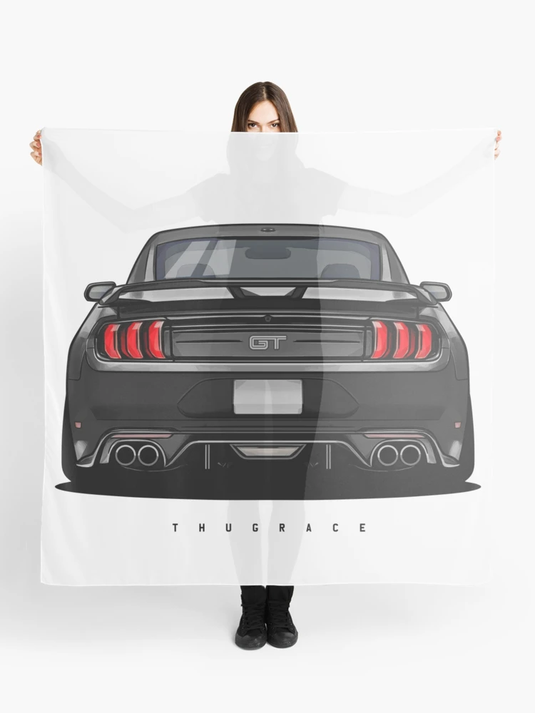 Ford Mustang Sixth Generation Sale Redbubble ThugRace Apparels by for | Scarf GT