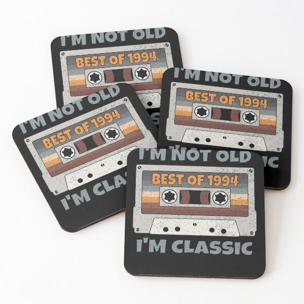 Item preview, I'M NOT OLD I'M CLASSIC BEST OF 1994 RETRO VINTAGE FUNNY DISTRESSED CASSETTE BIRTHDAY GIFT designed and sold by Kipcio.