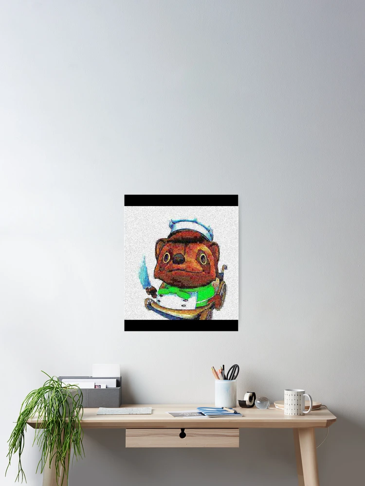 Thumbnail 2 of 3, Poster, Overcooked Raccon Deepfry designed and sold by HyperCultes.