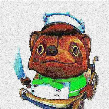Artwork thumbnail, Overcooked Raccon Deepfry by HyperCultes