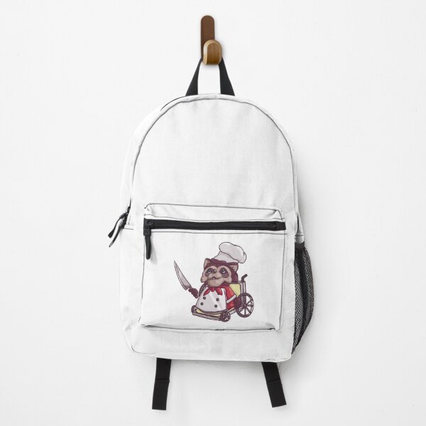 Item preview, Overcooked Wheelchair Raccoon Chef designed and sold by HyperCultes.