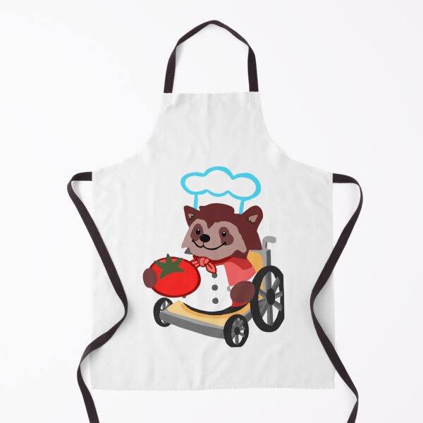 Item preview, Overcooked wheelchair raccoon chef designed and sold by HyperCultes.