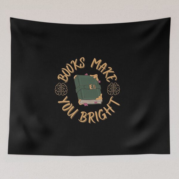 Item preview, Books Make You Bright designed and sold by koki4you.