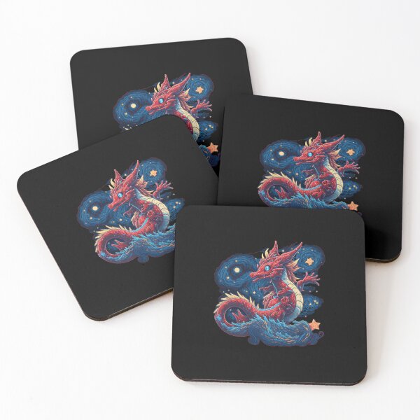 Item preview, Red Gyarados in Starry Night designed and sold by Jemimo.