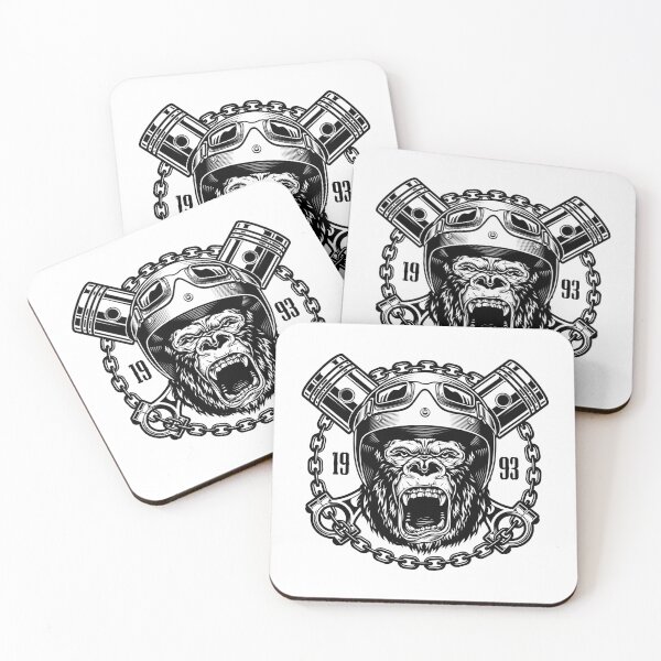 Item preview, Biker Monkey - Vintage designed and sold by Tyadernet.