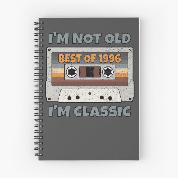 Item preview, I'M NOT OLD I'M CLASSIC BEST OF 1996 RETRO VINTAGE FUNNY DISTRESSED CASSETTE BIRTHDAY GIFT designed and sold by Kipcio.