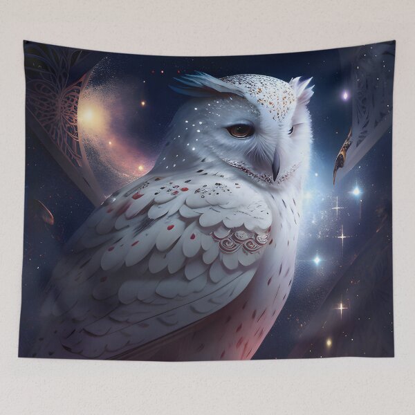 Item preview, White snow owl designed and sold by simoniff.