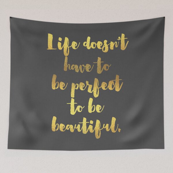 Item preview, Beautiful Life Positive Quote designed and sold by quarantine81.