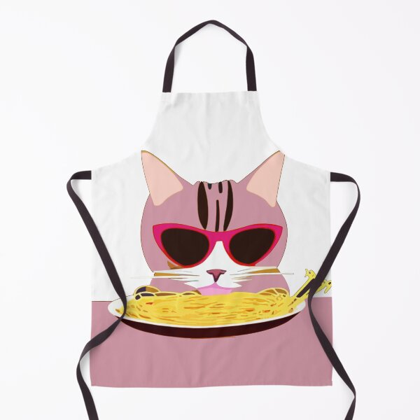 Item preview, CAT EATING SPAGHETTI WEARING SUNGLASSES designed and sold by Kodexstore.