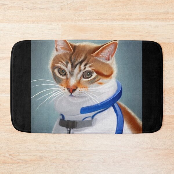 Item preview, Cute Adorable Astronaut Cat wearing a Spacesuit | Space Cat Portrait | Original digital art designed and sold by ArtworkbyEmmy.