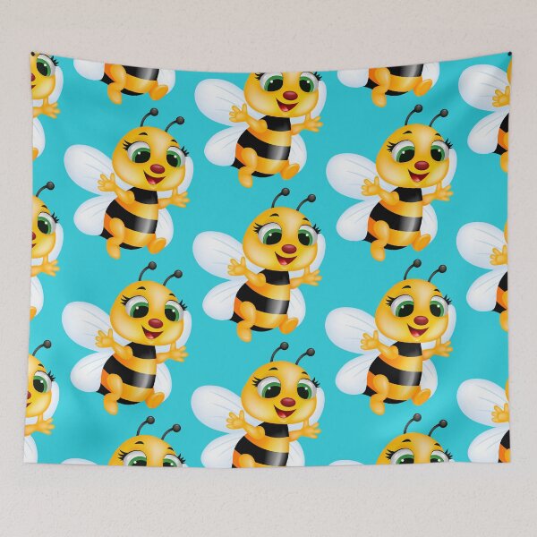 Item preview, honey bee, print designed and sold by Senior-Kuzmin.