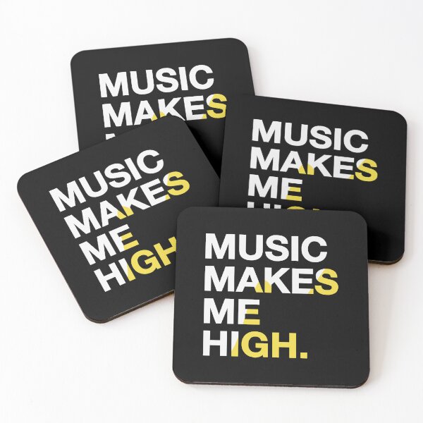Item preview, Music makes me high designed and sold by designdroplet.