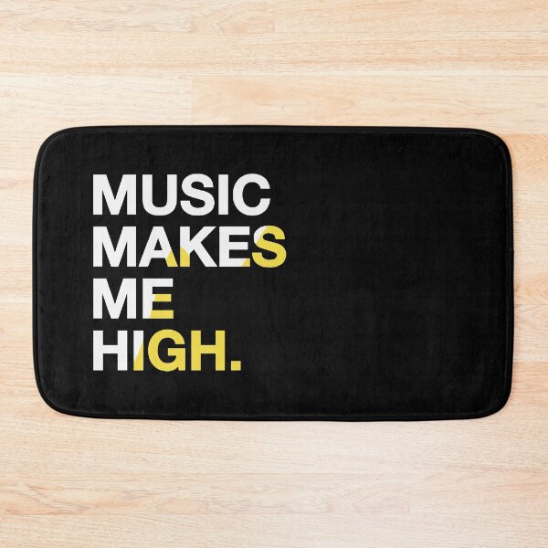 Item preview, Music makes me high designed and sold by designdroplet.