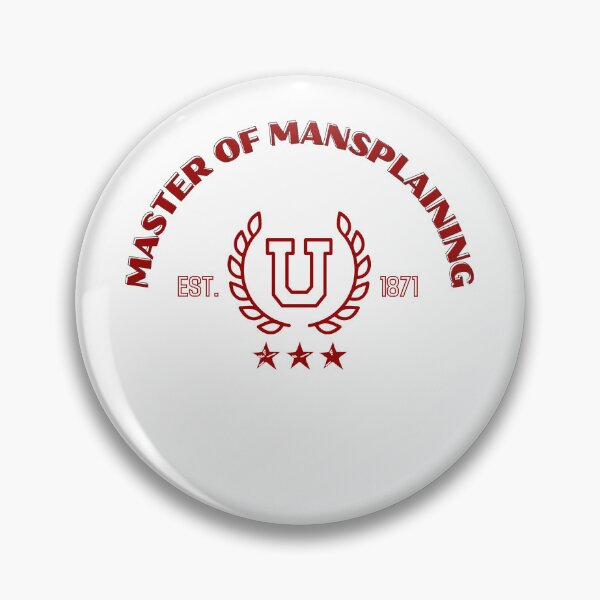 Item preview, Master of Mansplaining designed and sold by YummyPatterns.