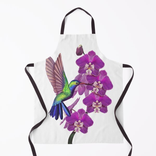 Item preview, Hummingbird drinking from an orchid designed and sold by ElPerezosoCo.