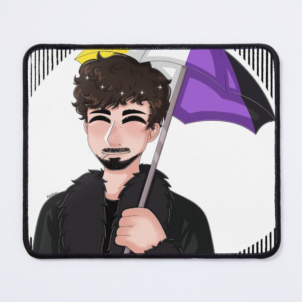 Item preview, The Umbrella Academy Klaus Nonbinary Pride designed and sold by Kotokoxii.