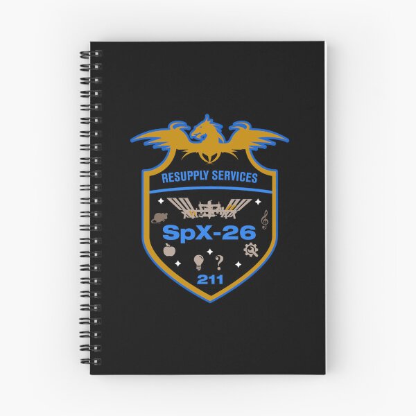 Item preview, SpaceX CRS-26 mission patch designed and sold by trendistudio.